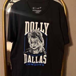 Dolly Dallas Cowboys Graphic Tee - Black